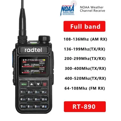 Image de Radio Scanner Multibande RT-890 - 999 Canaux & NOAA