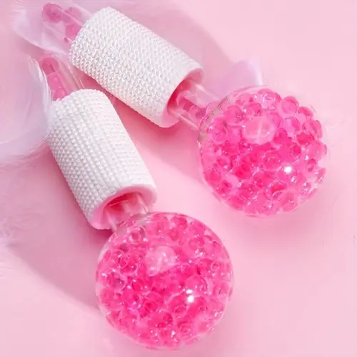 Image de Rouleau Facial Glacé 2 en 1 - Anti-Fatigue & Lissant