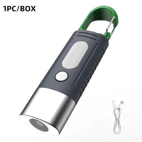 Image de Mini Lampe Torche LED Ultra Puissante - Étanche & Télescopique