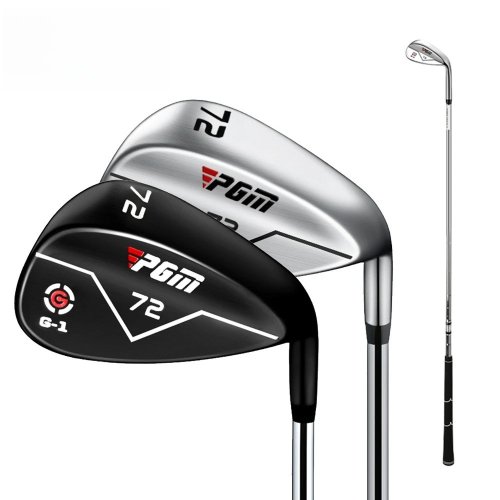 Imagen de Palos de Golf PGM para Hombres, Juego Completo para Diestros con Cuñas de Hierros de Acero Inoxidable, Textura CNC de 72 Grados, Suministros de Golf SG007