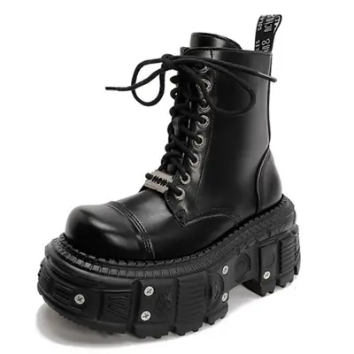 Image de Bottes Punk Femme - Style Rétro & Confortable