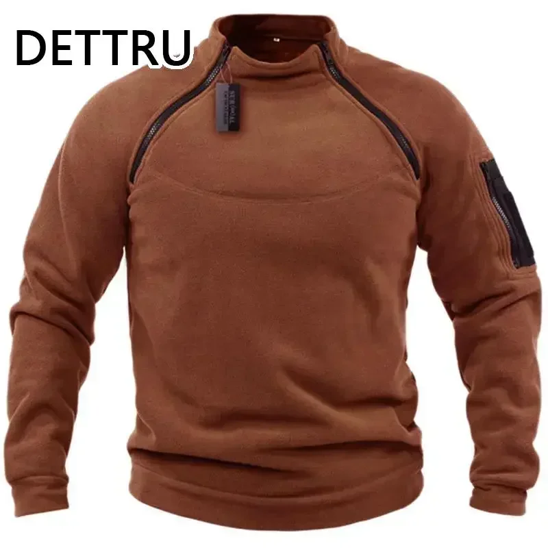 Bild von Warm & Stilvoll: Herren Winter Sweatshirt mit Reißverschluss