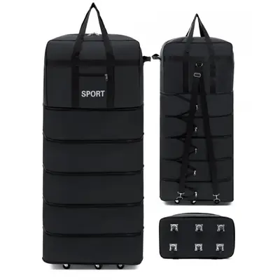 Image de Sac de Voyage Pliable Ultra-Résistant avec Roues