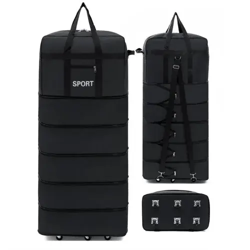 Image de Sac de Voyage Pliable Ultra-Résistant avec Roues