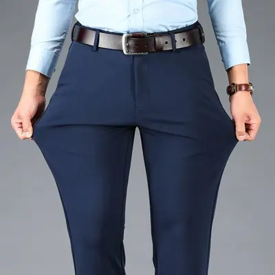 Image de Pantalon Homme Décontracté Grande Taille - Confort & Style