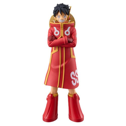 Zdjęcie 17cm One Piece Luffy Anime Figurki Monkey D. Luffy Egg Head Island Figurki akcji PVC Anime Collection Model Lalka Zabawka Prezent dla dziecka