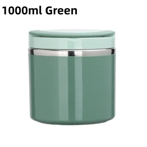 Immagine di JUSTINLAU 630/1000ML Barattolo termico per alimenti Tazza per zuppa isolata Tazza per vuoto in accia...