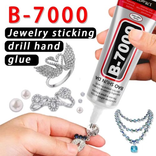 Afbeelding van Transparante Precisiepunt Lijm voor Strass, Sieraden en Ambachten – Sterke en Snelle Vasthoudende Kleeflijm voor Creatieve Projecten