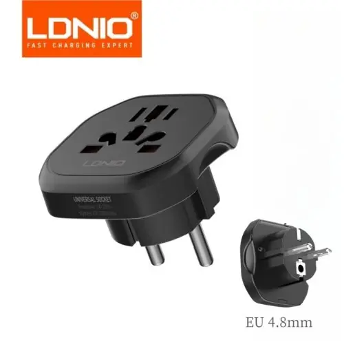 Image de Adaptateur Prise Universel 2500W - Voyage UE, US, UK, CN, KR
