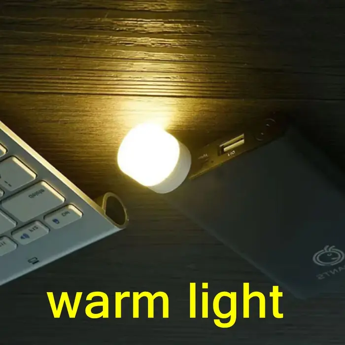 Image de Mini Lampe LED USB - Veilleuse Portable & Lecture Douce
