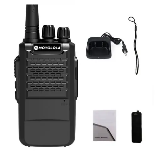 Image de Talkie-Walkie MotoLola V4 UHF - Autonomie 15 Jours
