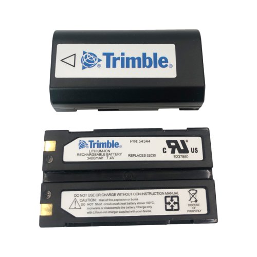 Image of High-Capacity 3400mAh 7.4V Rechargeable Battery Pack for Trimble 54344 GPS, 5700, 5800, MT1000, R7, R8 Surveying Instruments – 2-Pack