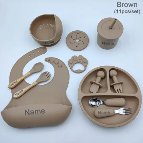Brown 11 Pcs