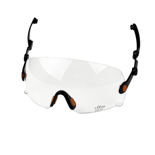 Immagine di Visiera CE per casco di sicurezza Accessori per elmetto protettivo da costruzione Occhiali di sicure...