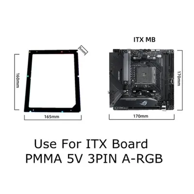 Image de Éclairage RGB ARGB Sync pour Carte Mère - Cadre Arrière 5V