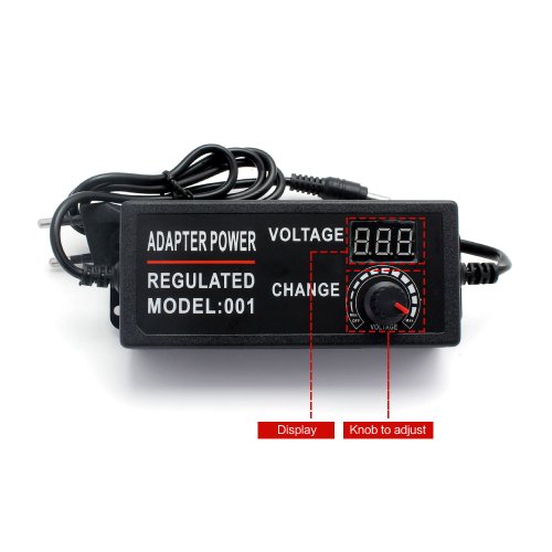 Image de Transformateur AC/DC Réglable 220V vers 3V-24V