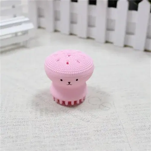 Image de Brosse Nettoyante Visage en Silicone - Exfoliation Douce & Profonde