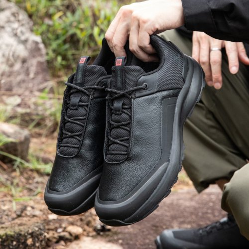 Zdjęcie Męskie Buty Trekkingowe 2025 – Luksusowa Skóra, Antypoślizgowe & Designerskie