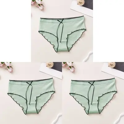 Image de Culottes Sexy en Coton Respirant - Lot de 3
