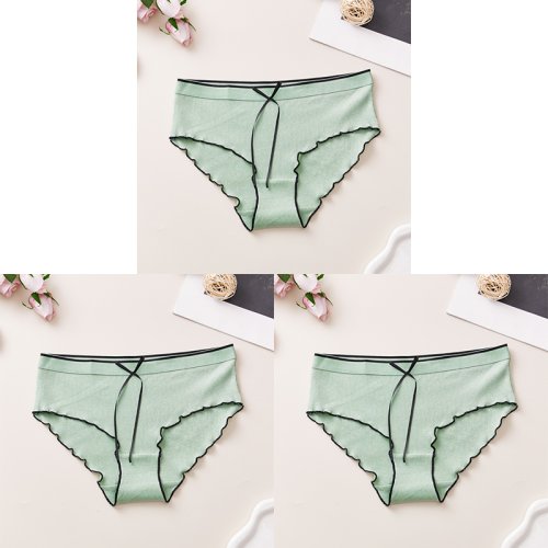 Image de Culottes Sexy en Coton Respirant - Lot de 3