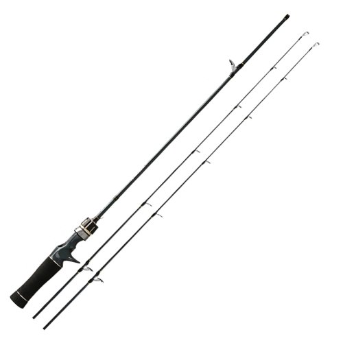 Image de Canne à Pêche Truite Ultra Légère - Baitcasting & Leurre