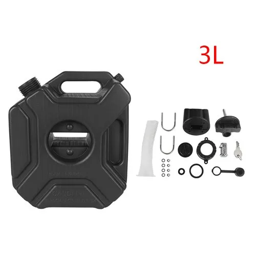 3L Black With Lock