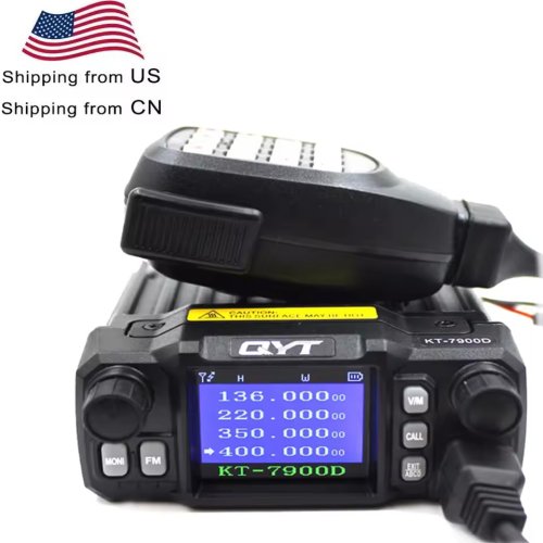 Zdjęcie QYT KT-7900D – Czterozakresowy Radiotelefon Mobilny 25W