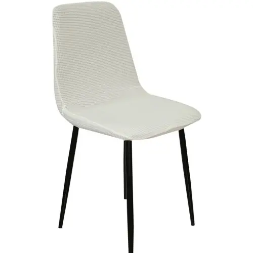 Jacquard blanc ivoire