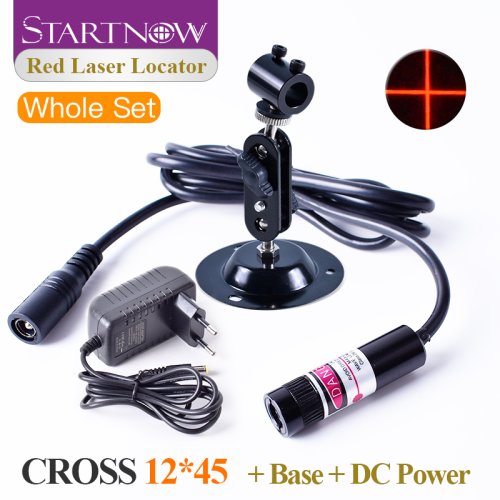 Image of Set 12x45 635nm 10mw Focusable Beam Cross Laser Red Light Positioner Red Laser Cross Locator For CNC Woodworking Marking Machine