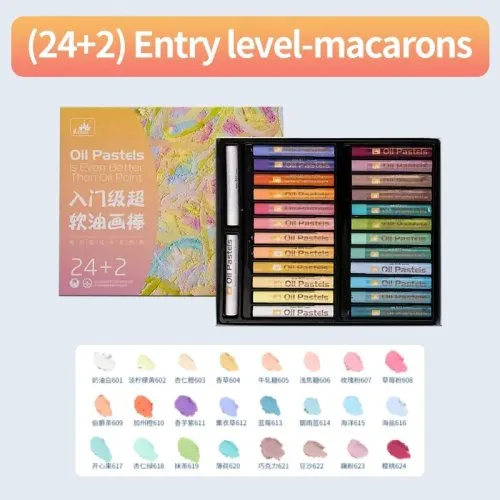 24 Macaron-kleuren