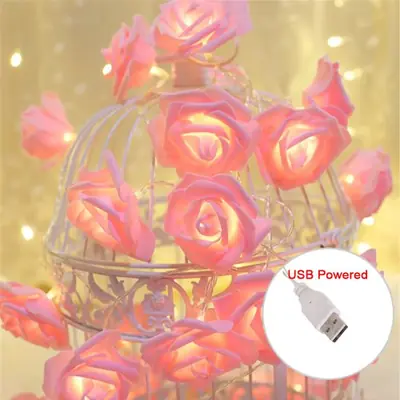 Image de Lumières LED Fées RGB - Décoration Élégante pour Mariage, Noël & Fêtes