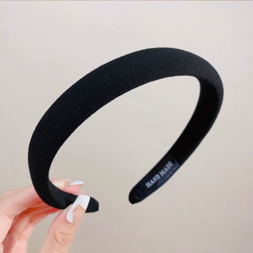 Image of New Colorful Spong Linen Hairbands For Women Girls Fashion Hair Accessories Headband Hair Hoops Headwear Hair Decorate
