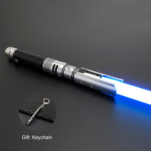 Imagen de TXQSABER-sable de luz Neo Pixel SNV4 Pro, mango de Metal de oscilación suave, espada láser de fuerza...