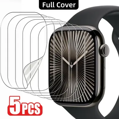 Image de Protecteur d'écran pour Apple Watch - 5 pièces