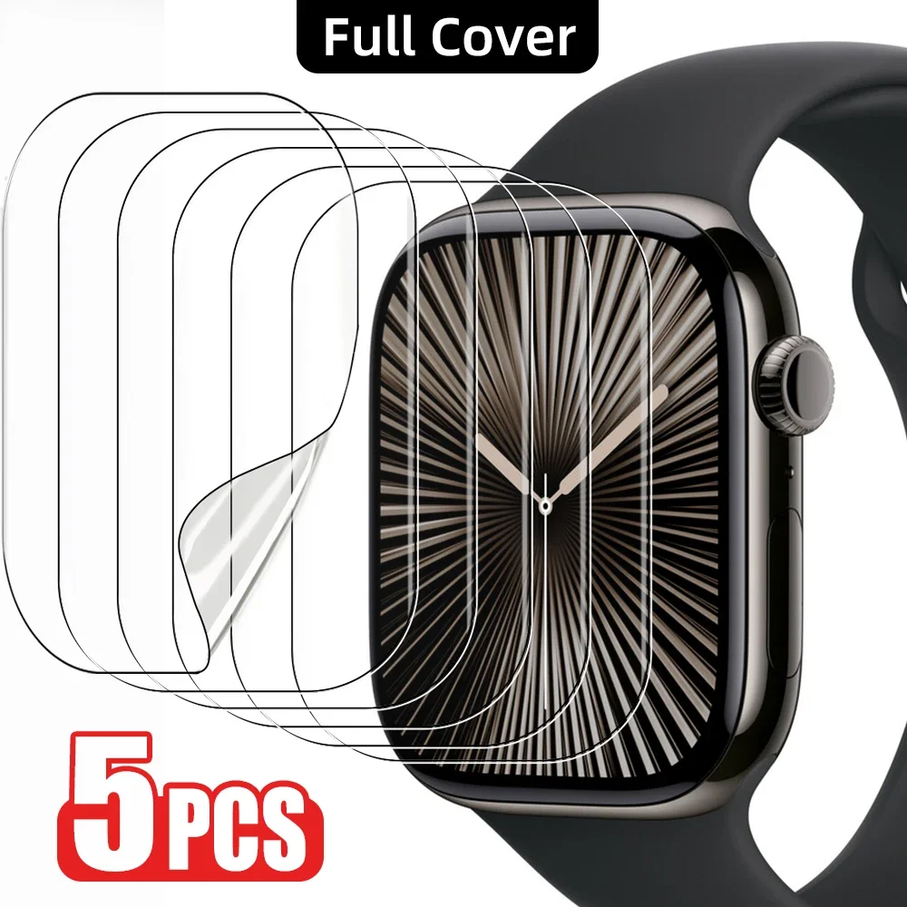 Bild von Apple Watch Schutzfolie – 5er Pack für alle Modelle