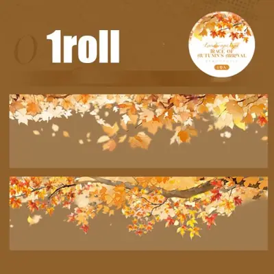 Image de Ruban Adhésif Automne 200 cm - Déco & Bricolage