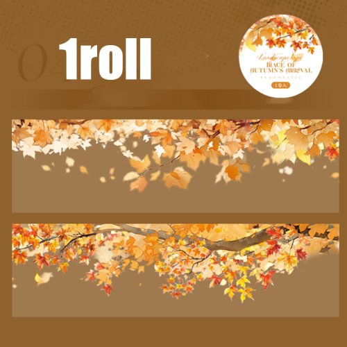 Image de Ruban Adhésif Automne 200 cm - Déco & Bricolage