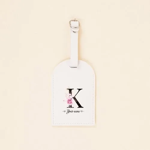 Letter K met naam