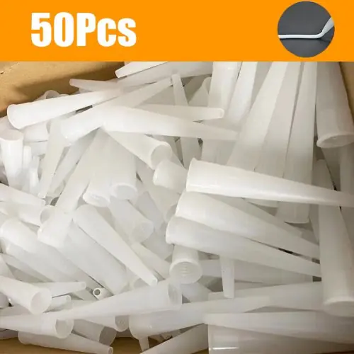 Image de Kit 50 Buses pour Pistolet à Calfeutrage - Verre, Plastique & Silicone