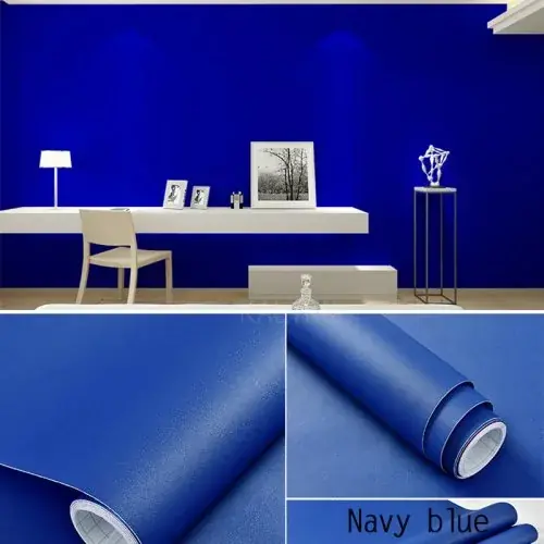 Image de Papier Peint Auto-Adhésif Noir & Blanc - Imperméable & Personnalisable