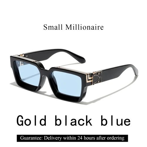 Klein goud blauw