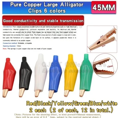 45mm 6 colores 12pcs