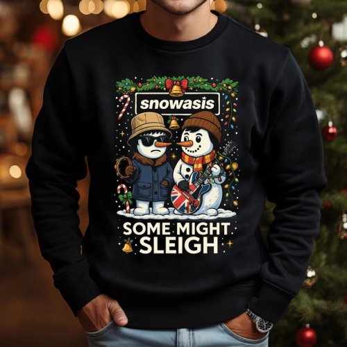 Bild von Weihnachts-Pullover mit Humor – Lustiger Sweatshirt für Männer