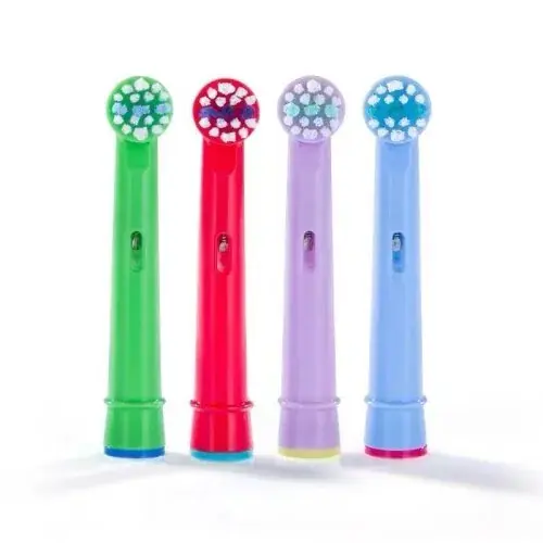 Image de Têtes de Brosse à Dents Enfant - 4 Pièces Compatible Oral-B