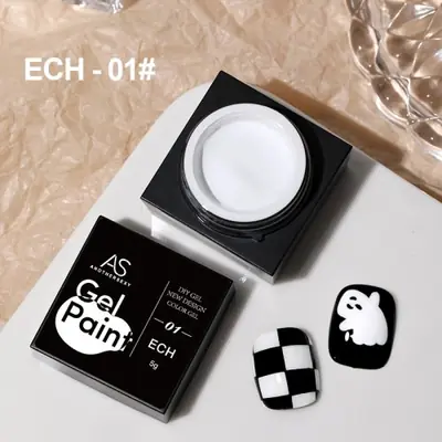 Image de Vernis Gel Argent Miroir - Ligne Précise & Brillante