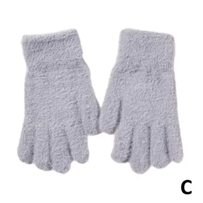 Image de Gants Hiver Chauds Femme - Velours de Vison & Peluche