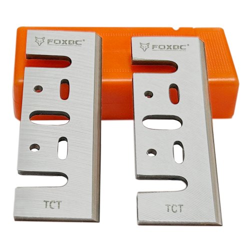 Immagine di Lame di Giunzione HSS 155x32x3 mm per Pialle Elettriche Ryobi JP155 e Makita 1805N - Set da 2 Pezzi