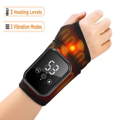 Image de Masseur Portable pour Pieds et Mains avec Chaleur et Vibro-Massage