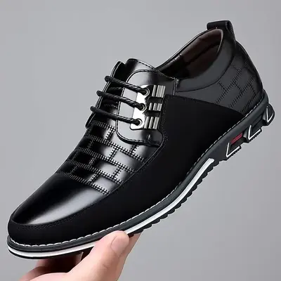 Image de Chaussures Hommes Business Décontractées en Cuir - Automne 2024