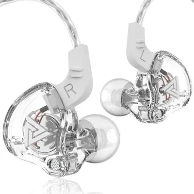 Casque QKZ AK6 In-Ear avec Micro - Son Stéréo HIFI & Basses Puissantes
